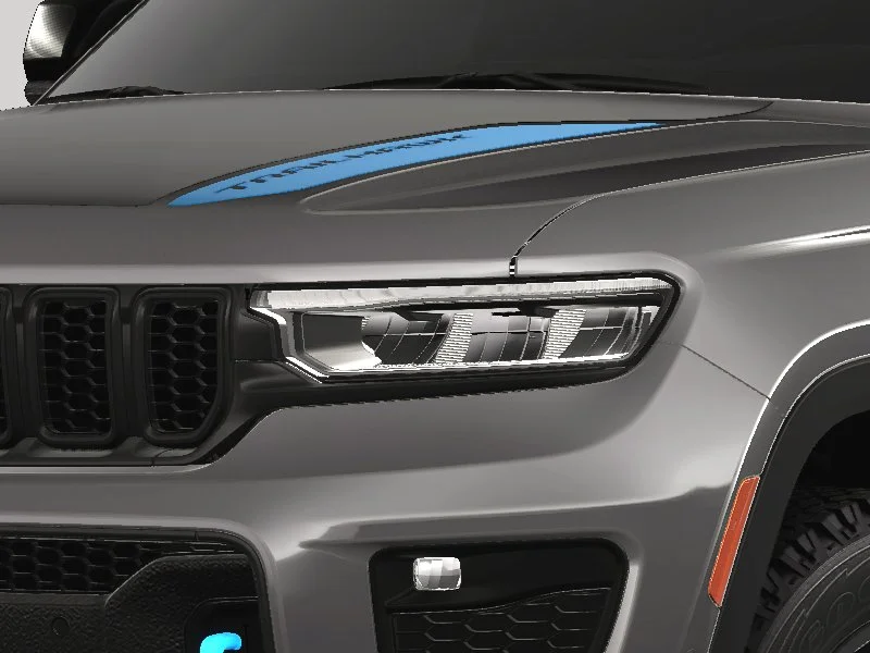 New 2024 Baltic Gray Metallic Clear-Coat Exterior Paint Jeep Trailhawk 4xe image 43