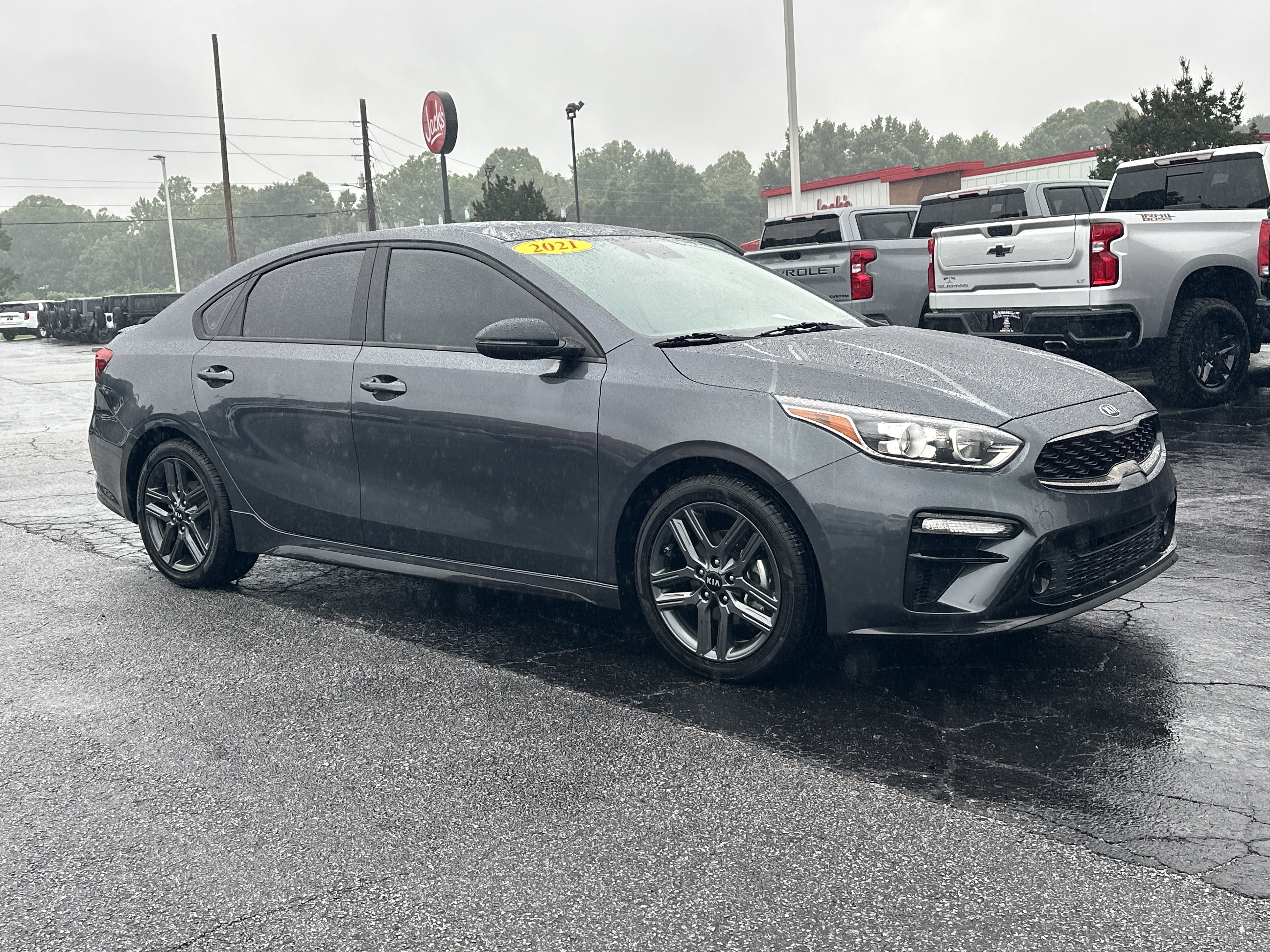 Used 2021 Kia Forte GT-Line with VIN 3KPF34AD6ME406727 for sale in Carrollton, GA