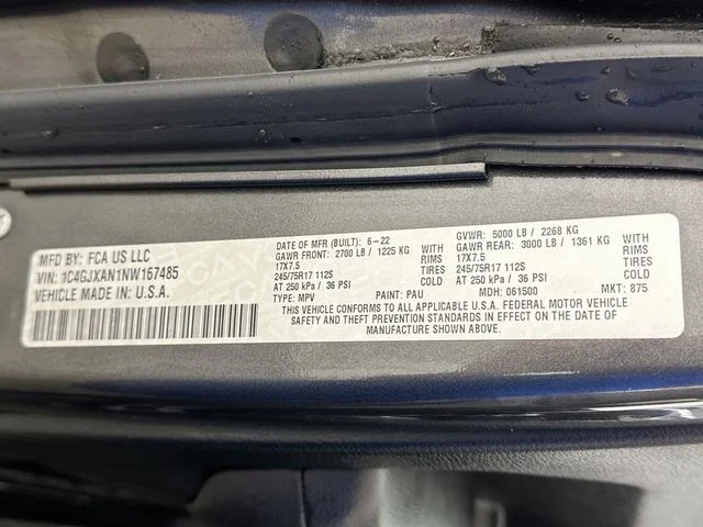Certified Used 2022 Gray Jeep Sport image 24