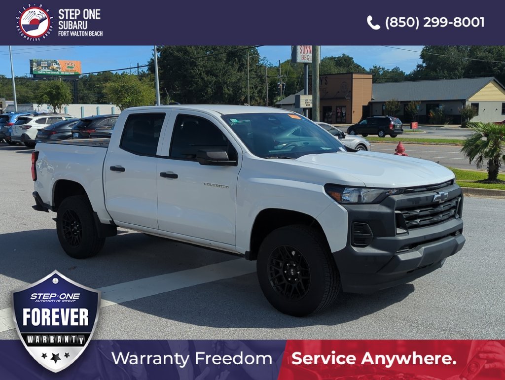 Used 2025 White Chevrolet Work Truck image 9