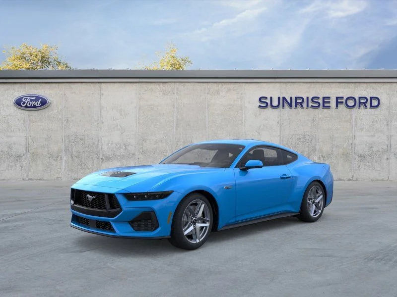 New 2026 Grabber Blue Metallic Ford GT Premium Fastback image 1
