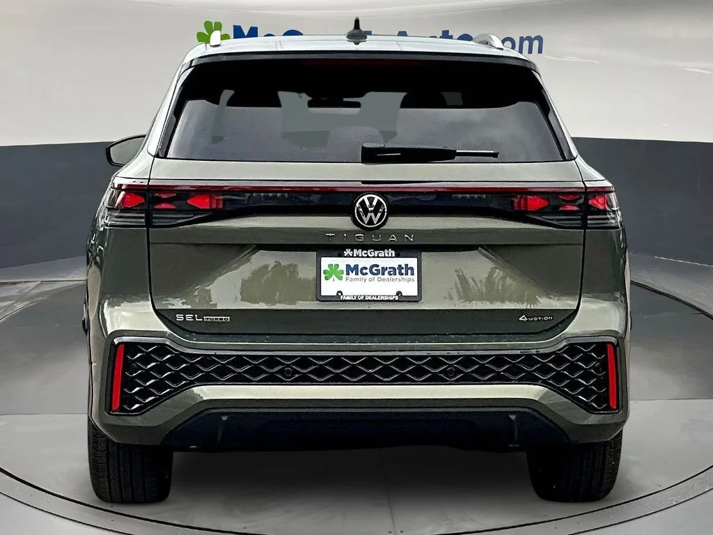 New 2026 Avocado Green  W/Black Roof Volkswagen 2.0T SEL R-Line Turbo image 4