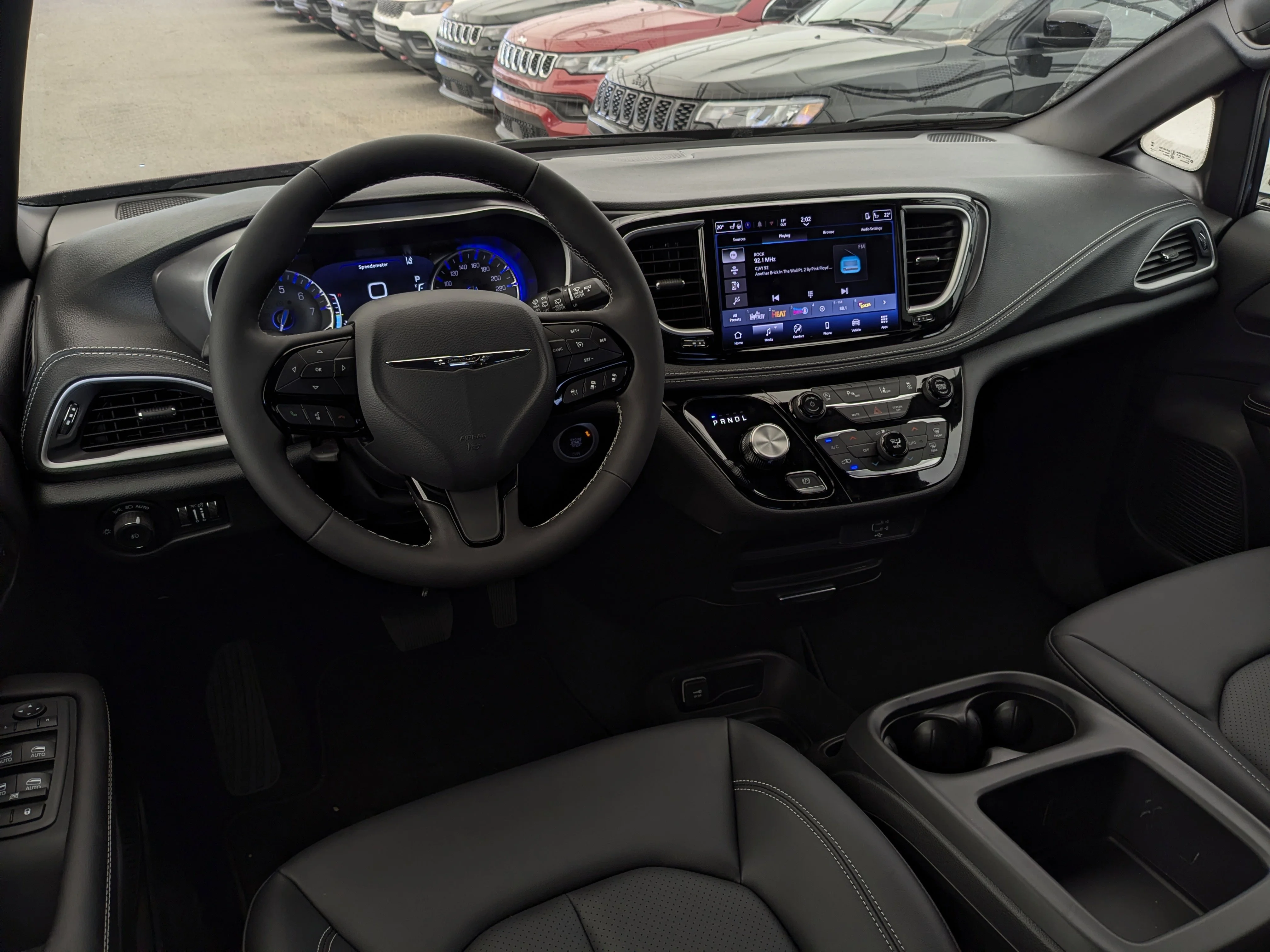 New 2026 Black Chrysler Select AWD - - 3.6L Pentastar VVT V6 - S Appearance Pkg w/ 20 Whls - Safety Sphere w/ 360 Camera & image 23