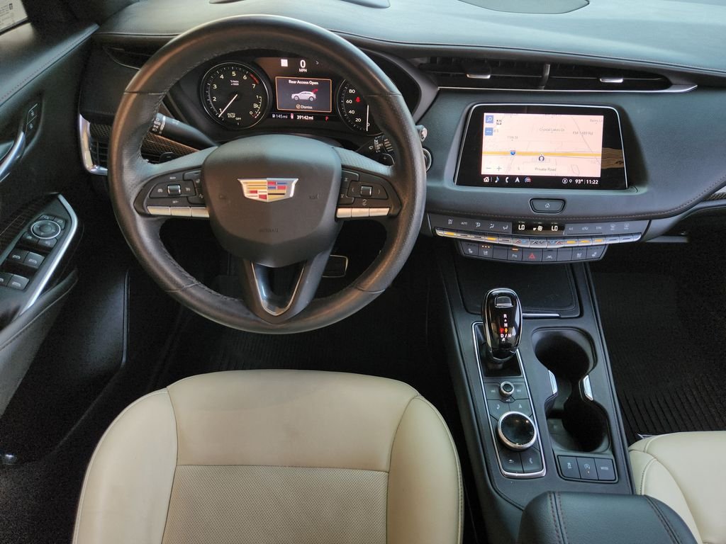 Used 2023 Stellar Black Metallic Cadillac FWD Sport image 28