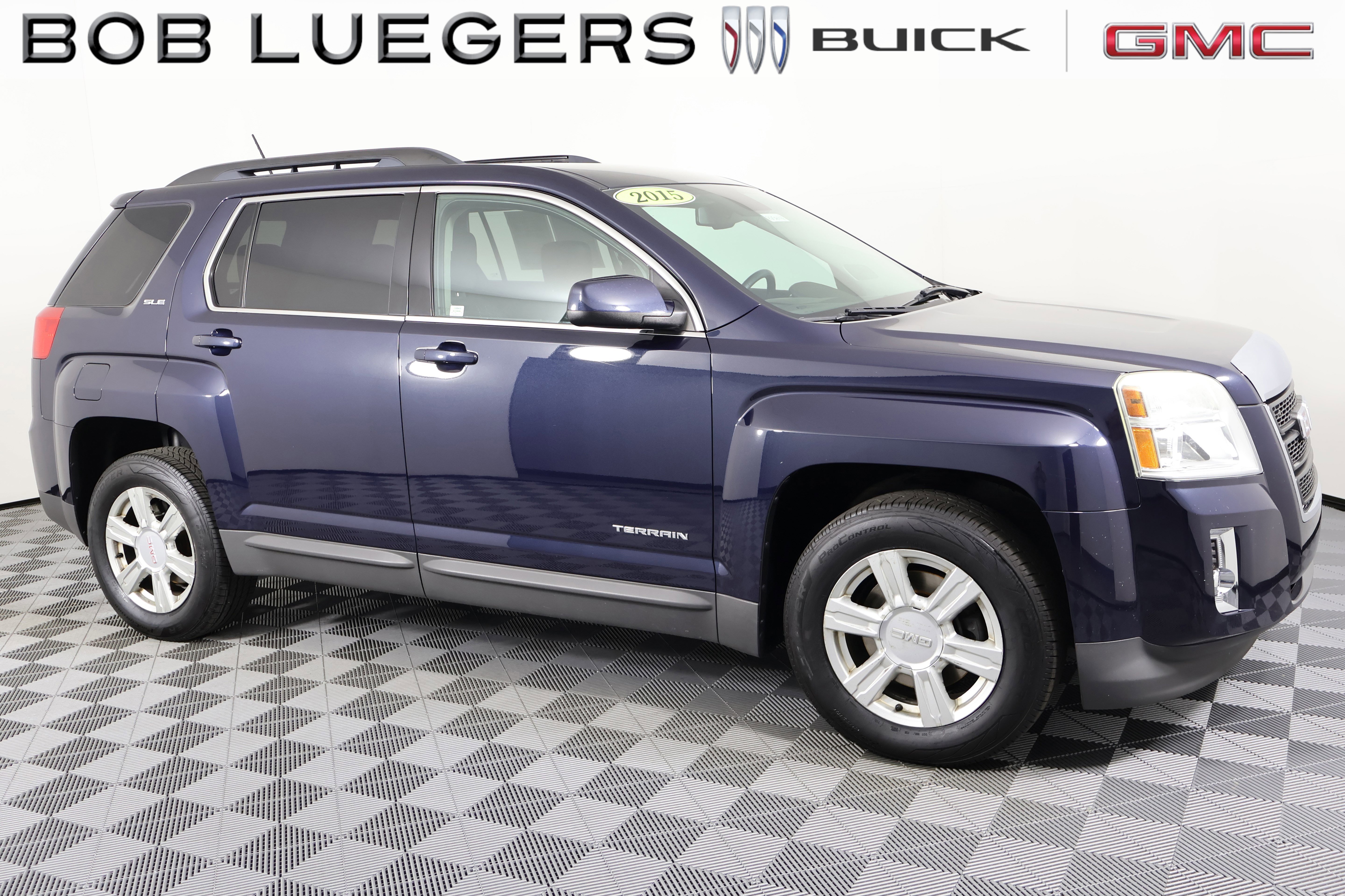 Used 2015 GMC Terrain SLE-2 with VIN 2GKALREK1F6257649 for sale in Jasper, IN