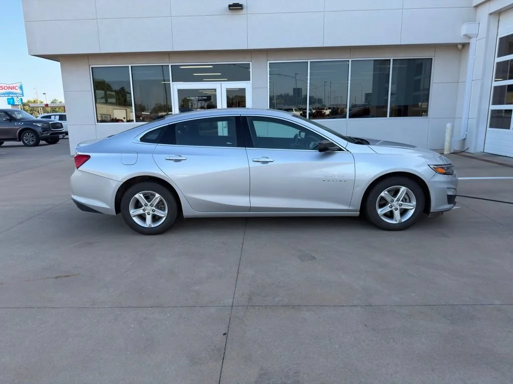 Used 2021 SILVER ICE METALLIC Chevrolet LS image 3