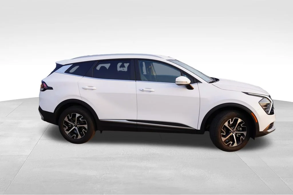 Used 2024 Glacial White Pearl Kia EX image 2