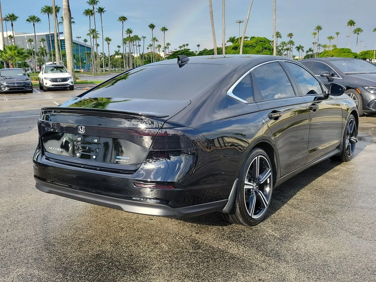 Used 2025 Black Honda Sport image 4
