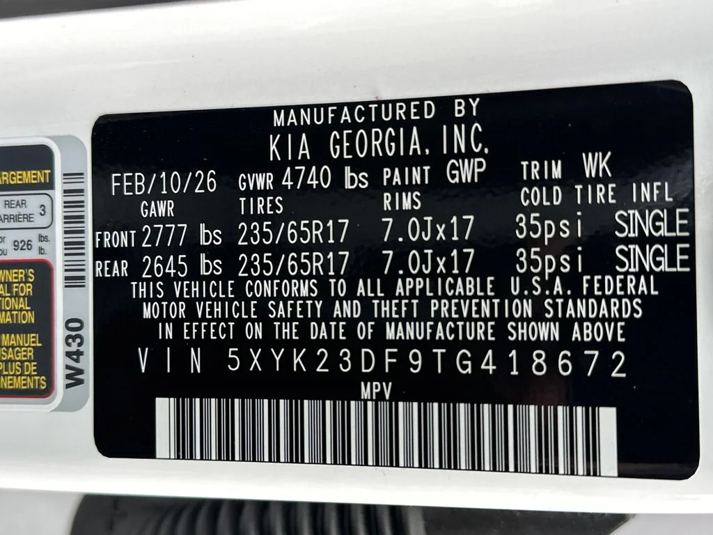 New 2026 White Kia LX image 31