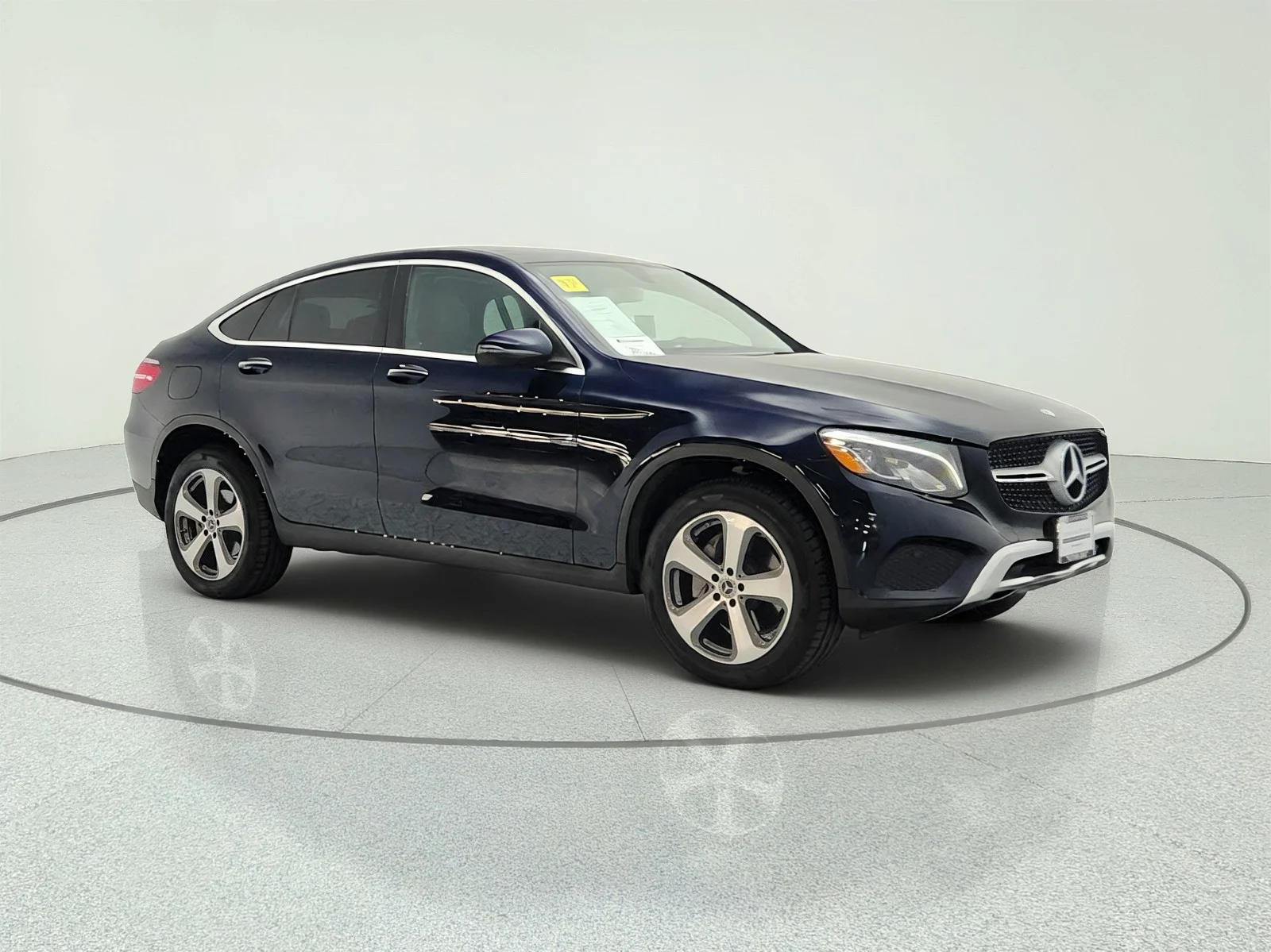Used 2017 Lunar Blue Metallic Mercedes-Benz GLC 300 4MATIC® Coupe image 3