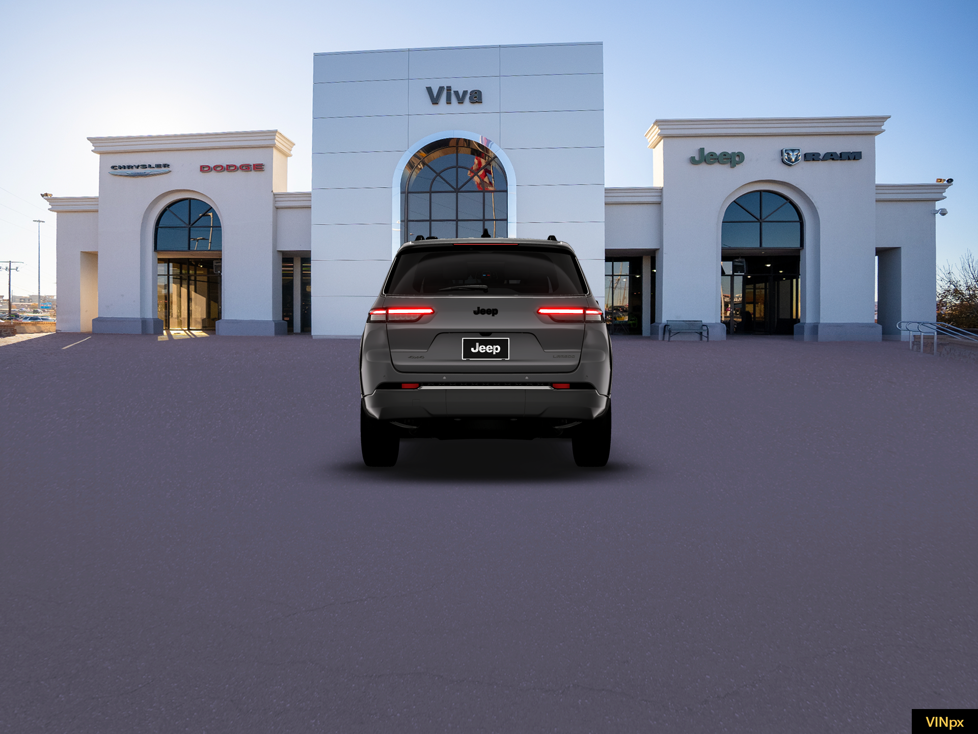 New 2026 Baltic Gray Metallic Clear-Coat Exterior Paint Jeep Laredo X image 6