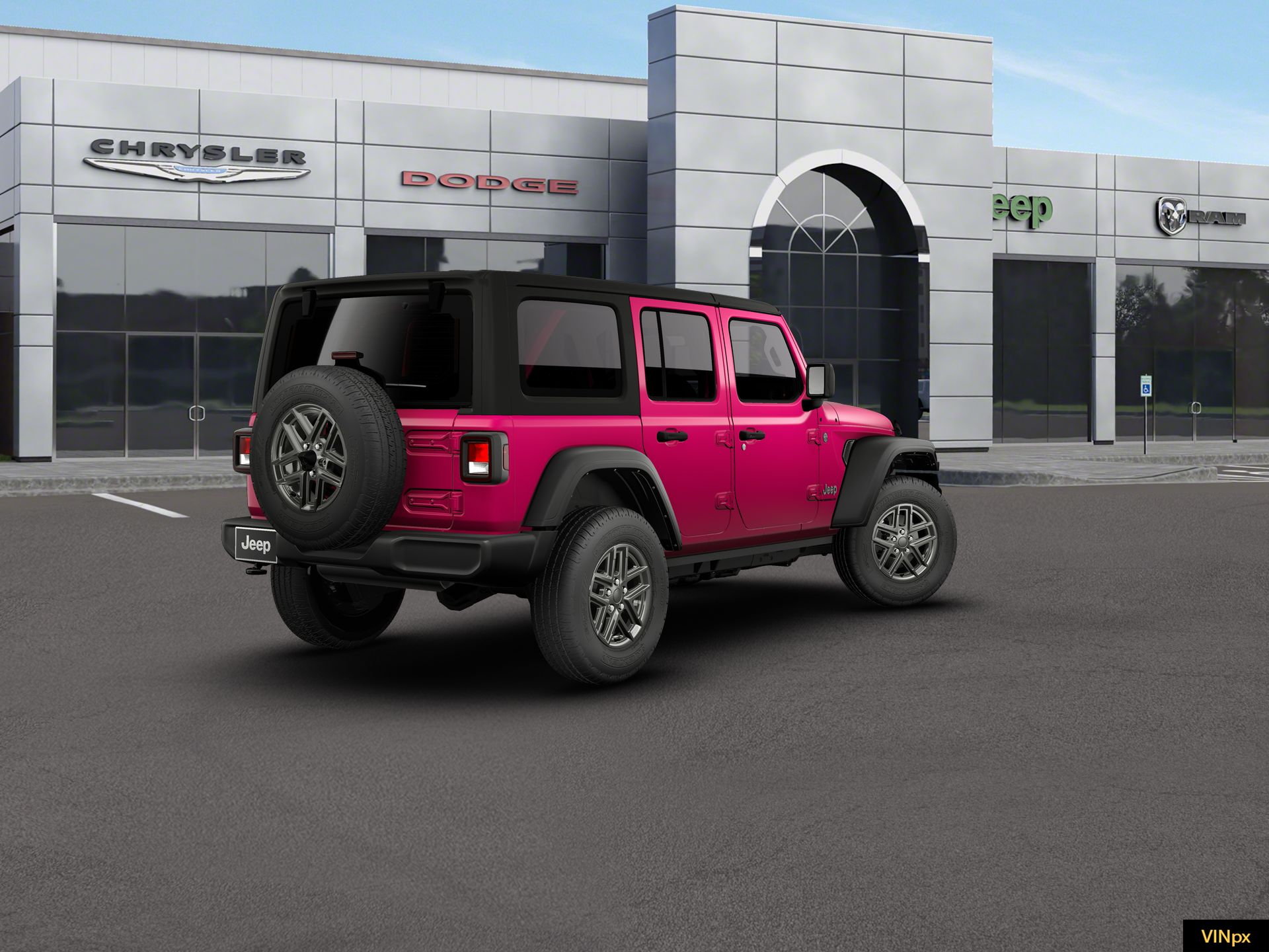 New 2026 Tuscadero Pearlcoat Jeep Sport S image 7