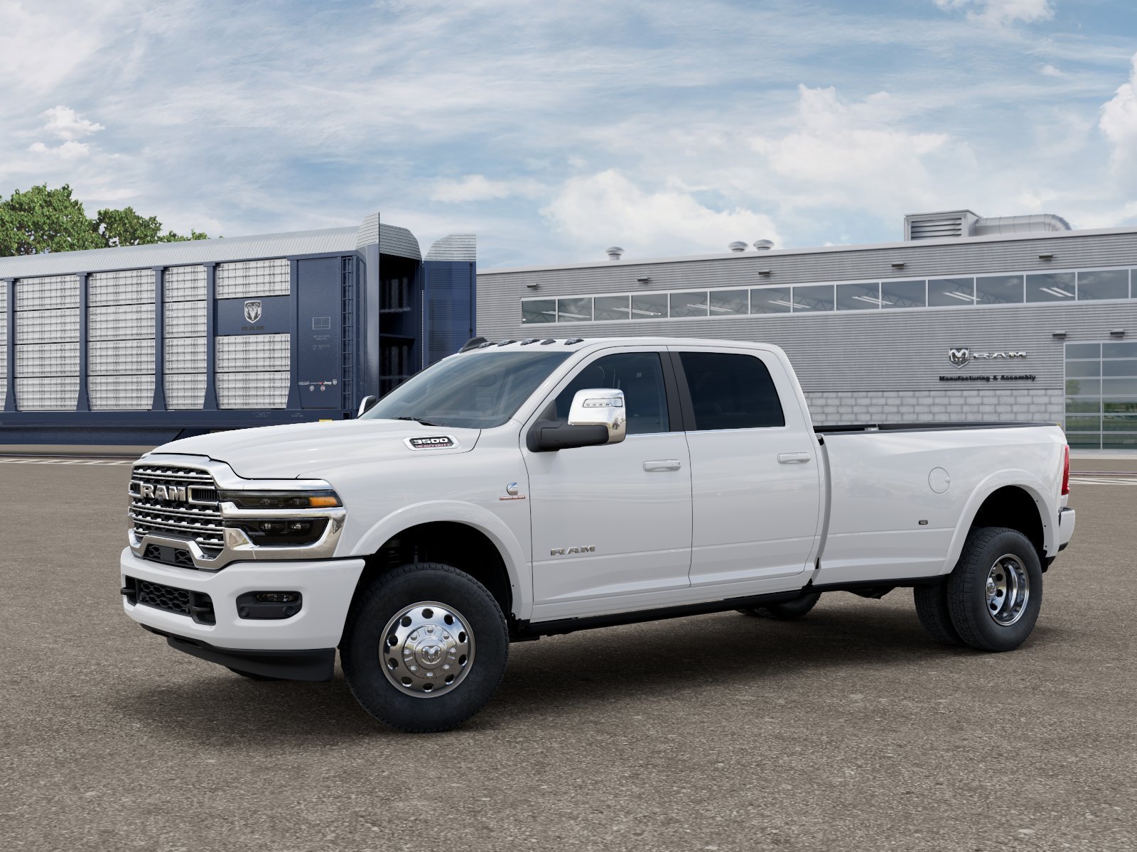 New 2026 Bright White Clear-Coat Exterior Paint RAM Limited image 1