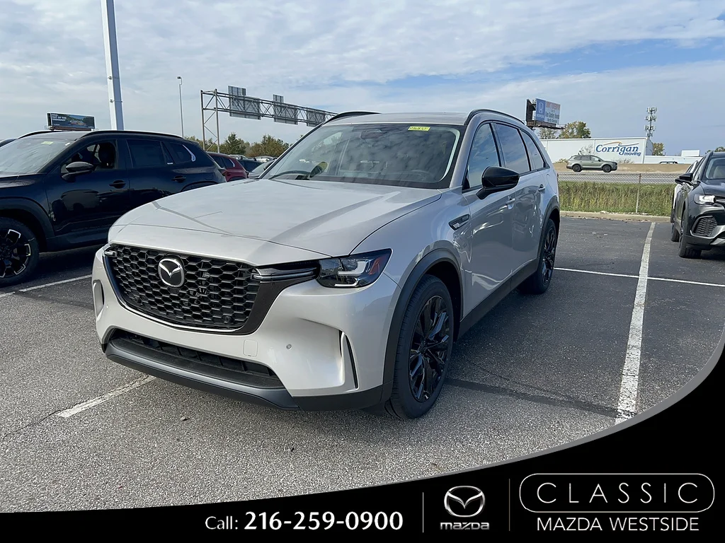 New 2026 Platinum Quartz Metallic Mazda 3.3 Turbo Premium Sport AWD image 1