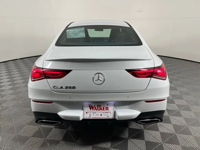 Certified Used 2023 Digital White Metallic Mercedes-Benz CLA 250 image 6