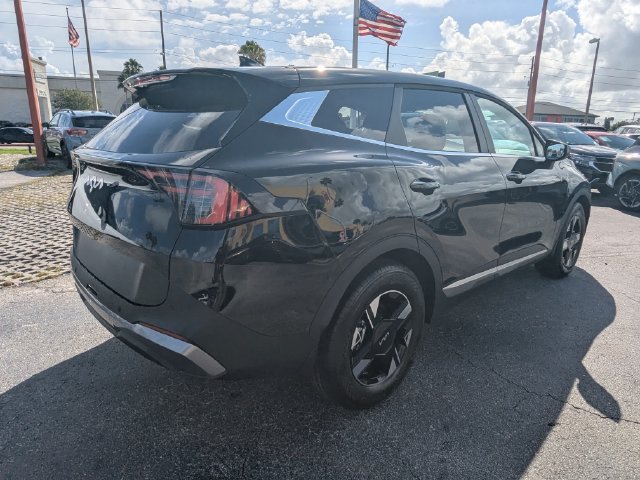 New 2027 Ebony Black Kia LX image 6