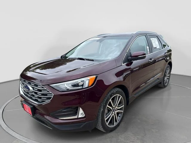 Used 2020 Red Ford Titanium image 4