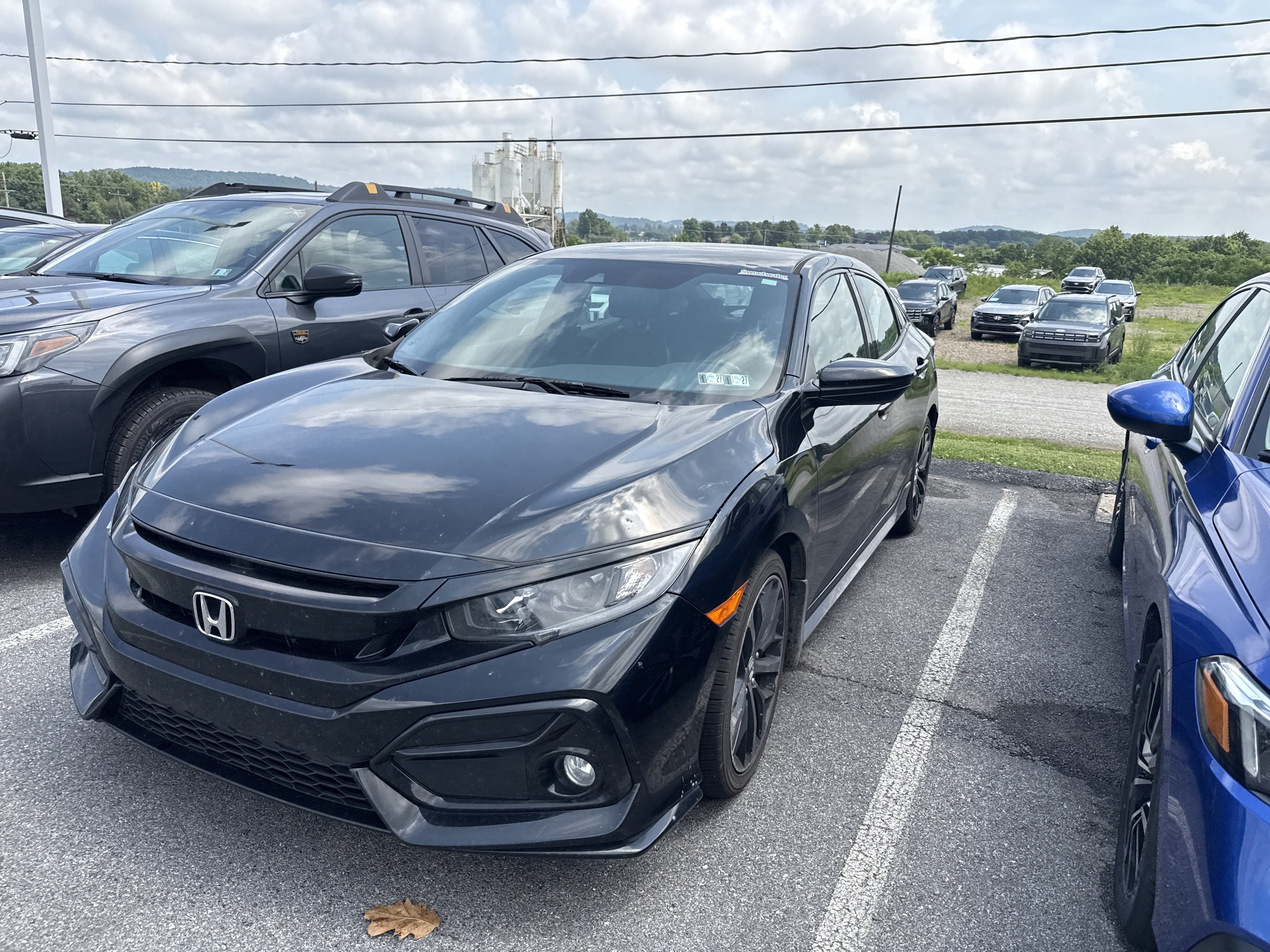 Used 2021 Crystal Black Pearl Honda Sport image 7