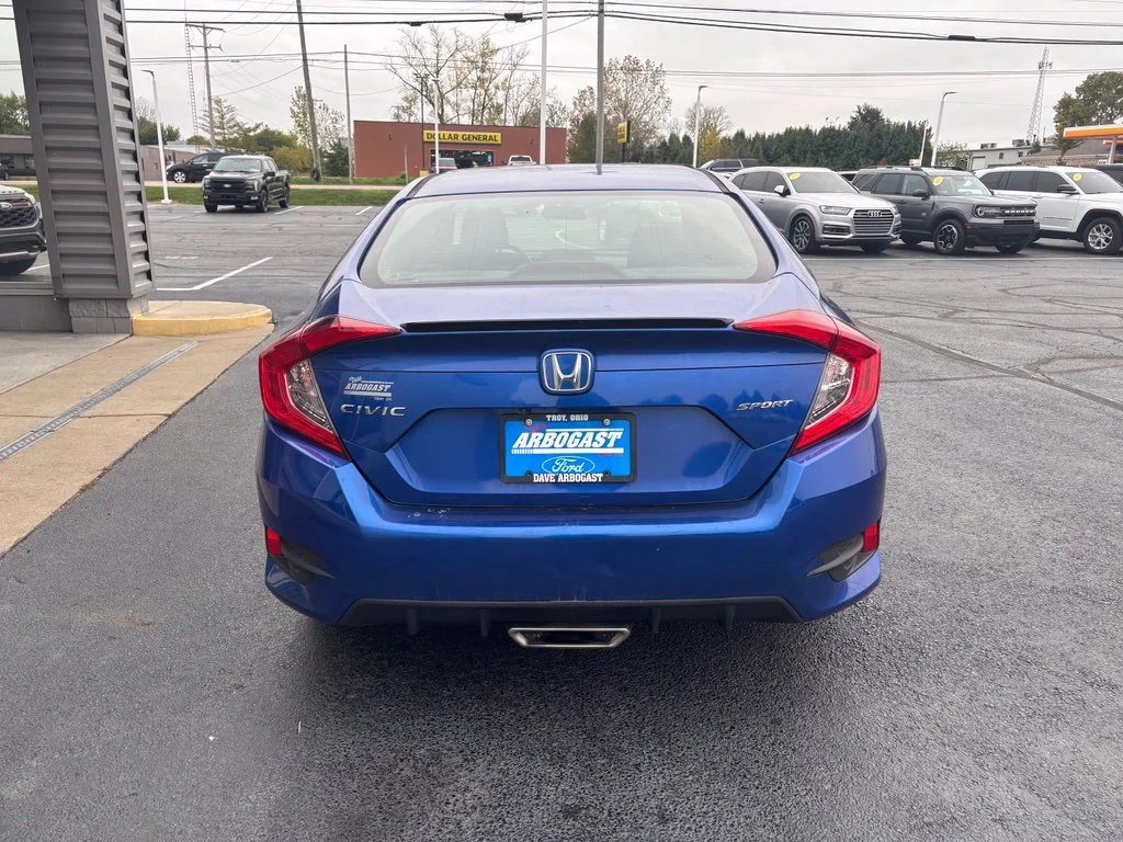 Used 2021 Blue Honda Sport image 6
