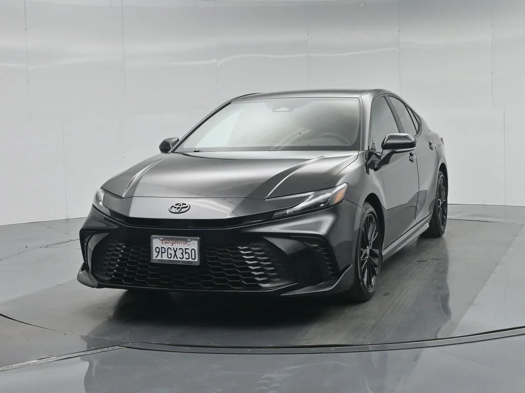 Used 2025 Black Toyota SE image 57
