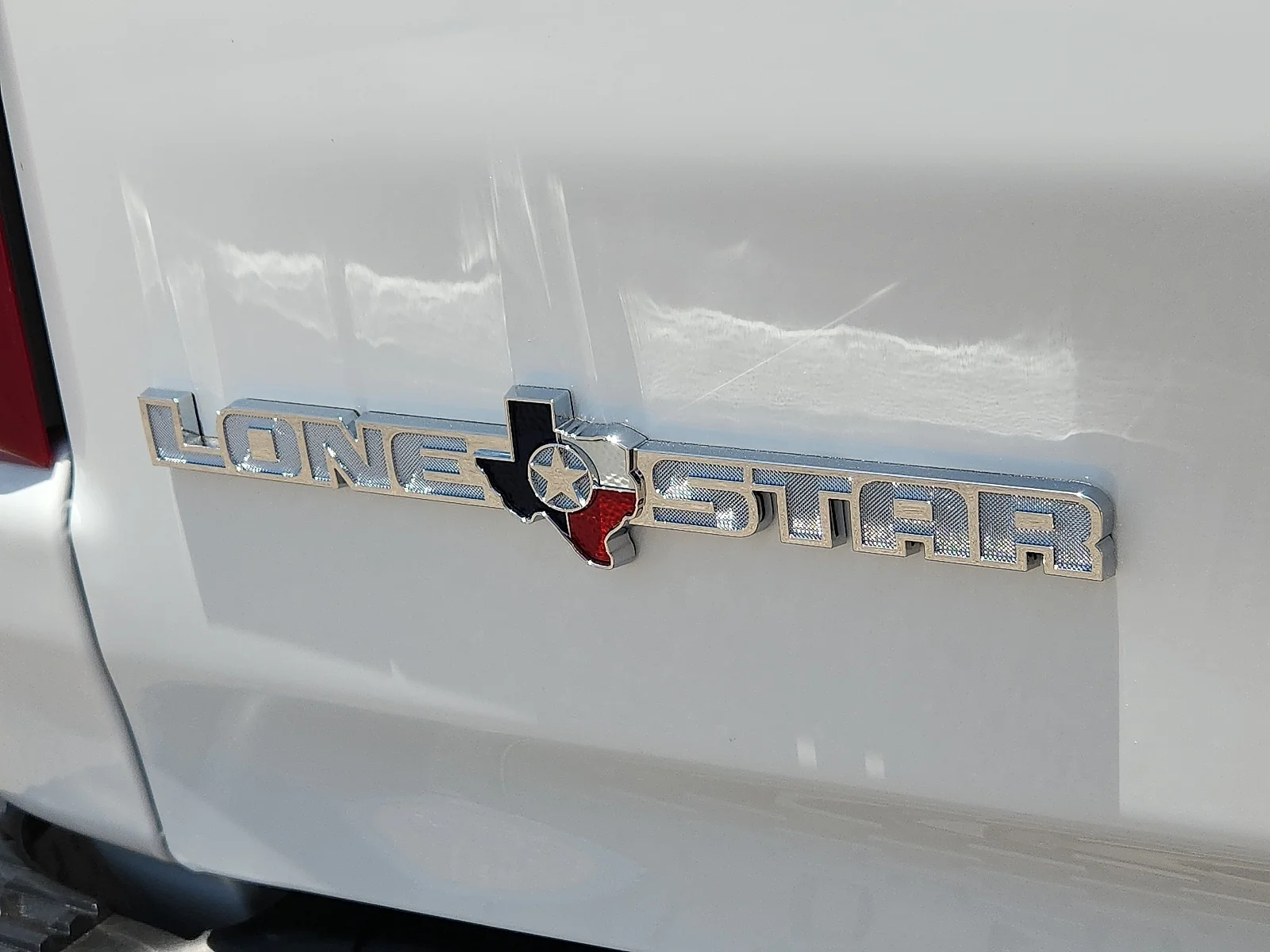 New 2026 Bright White Clear-Coat  Paint Ram LONE STAR CREW CAB 4X2 5