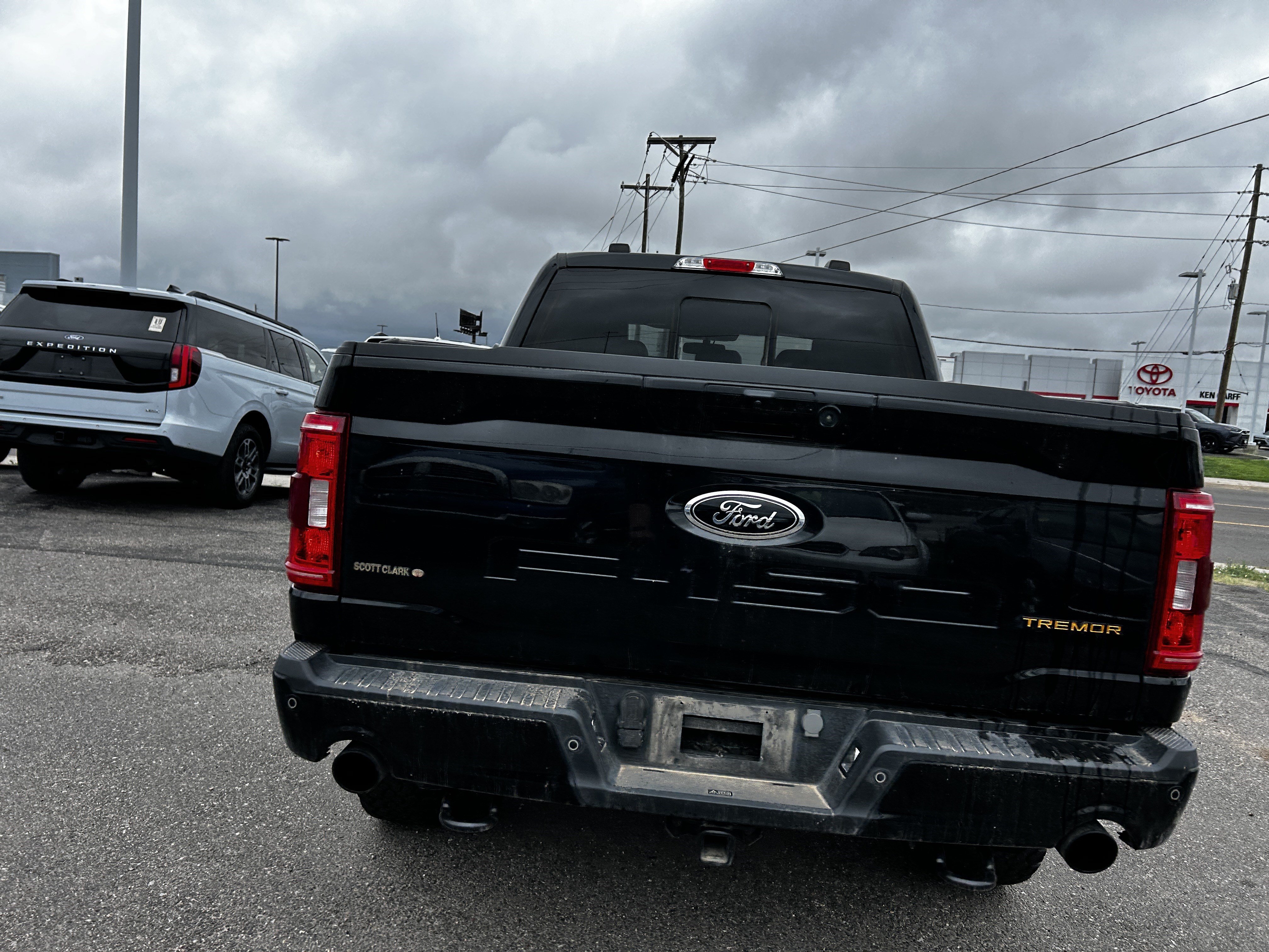 Used 2023 Black Metallic Ford Tremor image 4