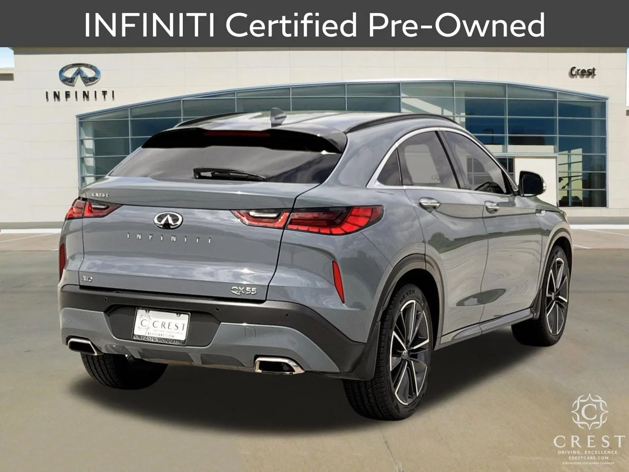 Certified Used 2023 Slate Gray INFINITI LUXE image 4