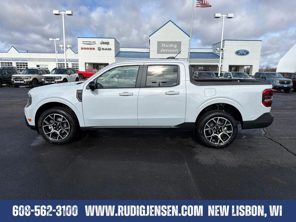 New 2026 Space White Metallic Ford Lariat® image 3