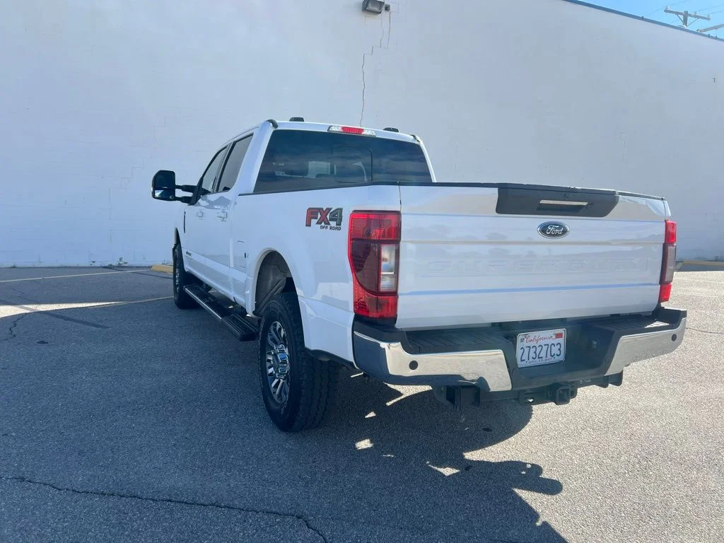 Used 2020 Oxford White Ford Lariat image 3