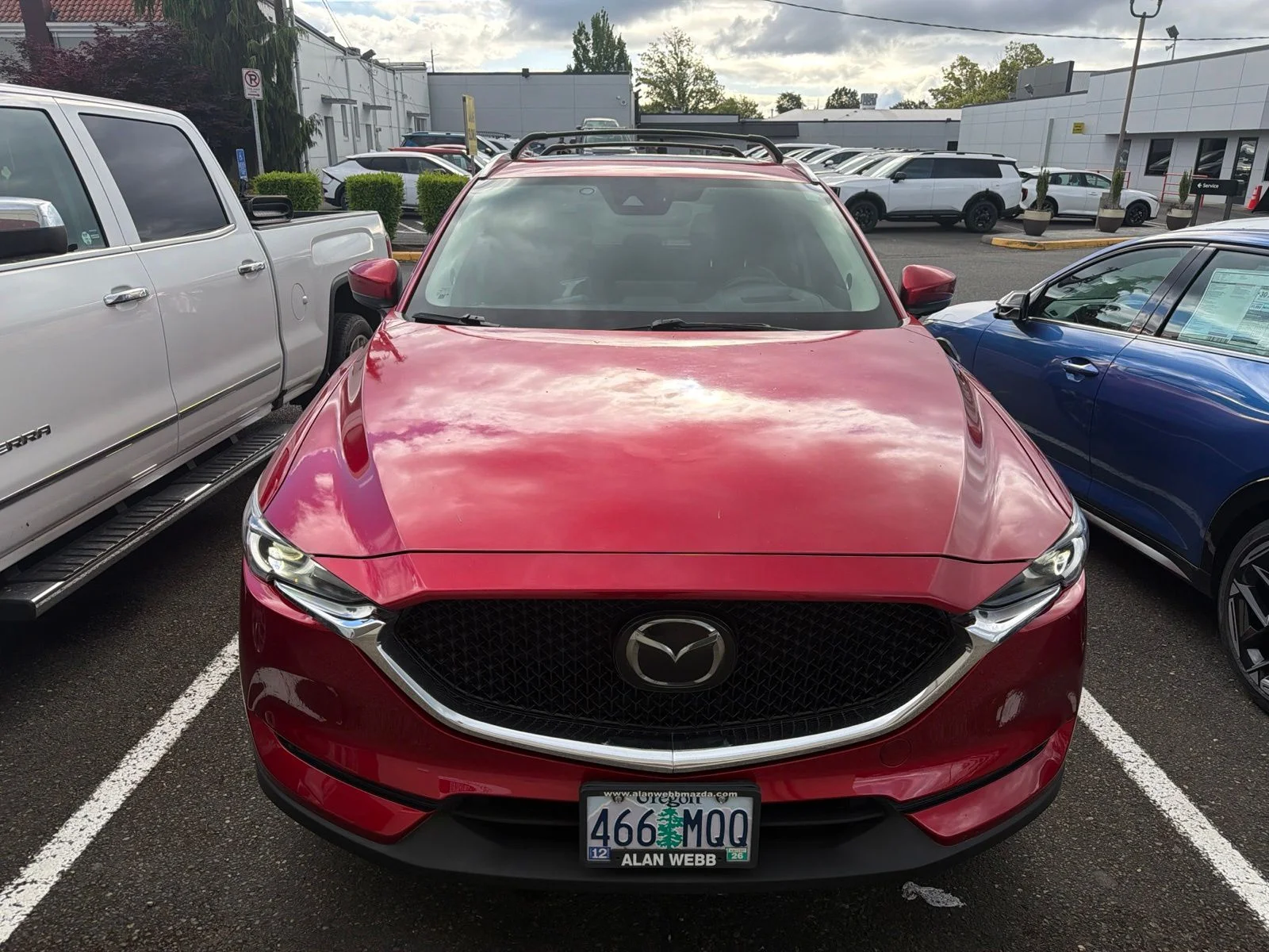 Used 2021 Red Mazda Grand Touring image 2
