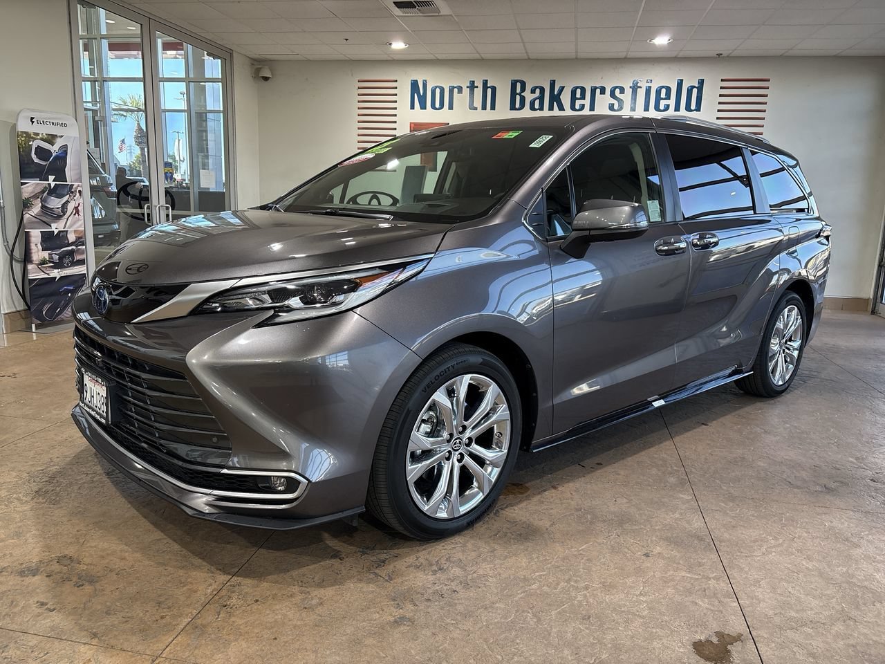 Certified Used 2023 Predawn Gray Mica Toyota Platinum image 1