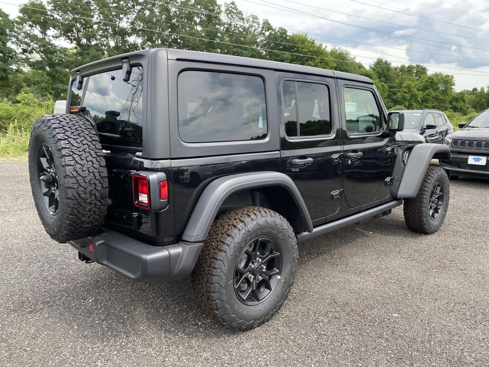 New 2026 Black Clear-Coat Exterior Paint Jeep Willys image 3