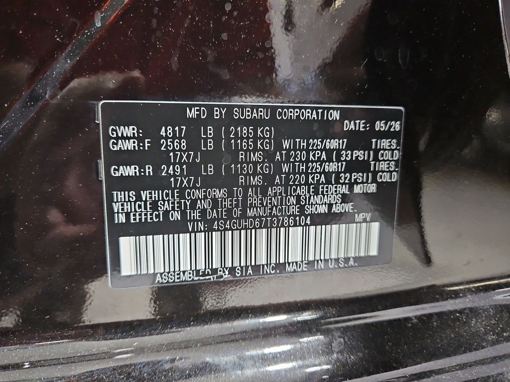 New 2026 Black Subaru Premium image 29