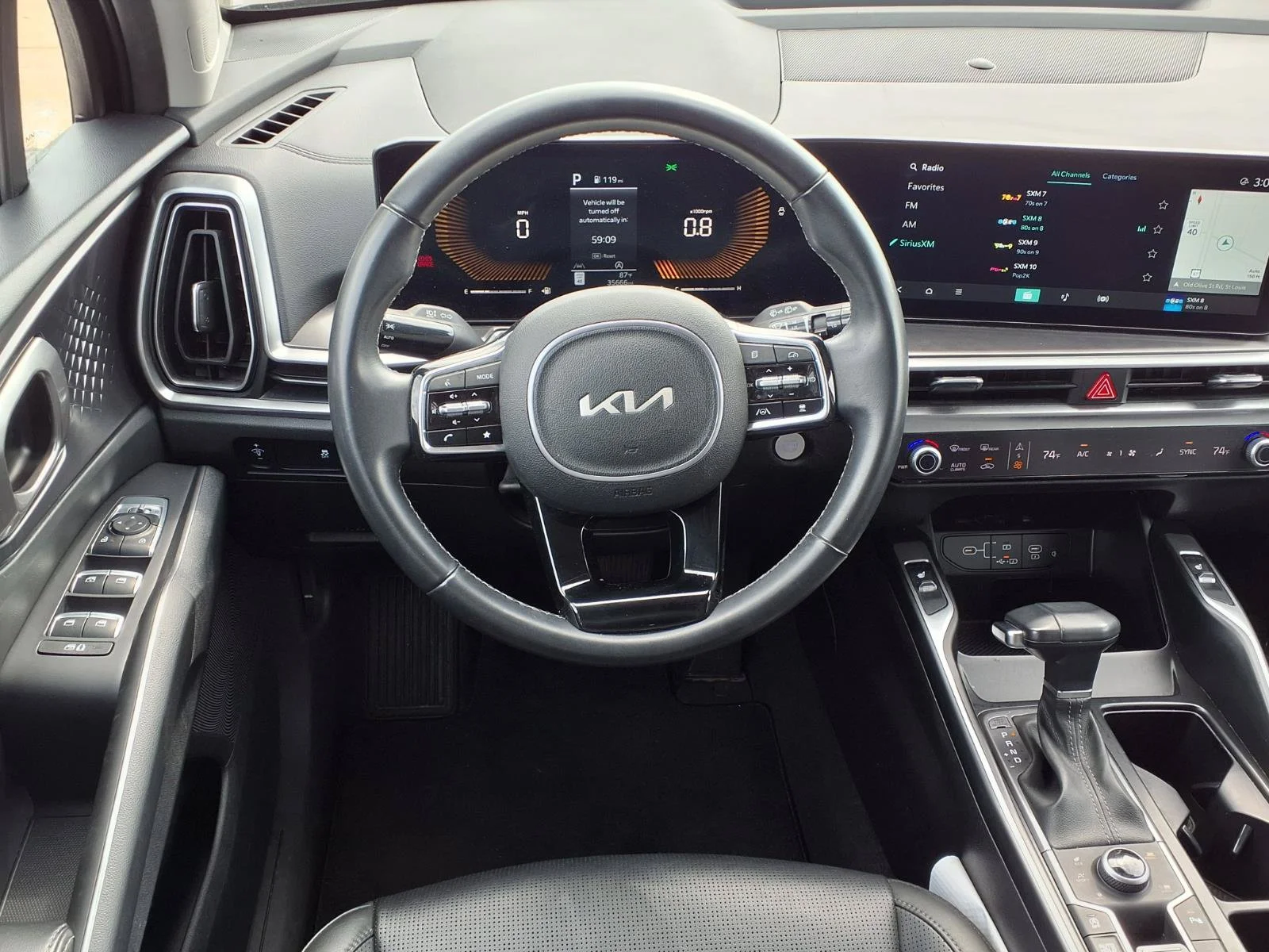 Used 2024 Ebony Black Kia S image 4