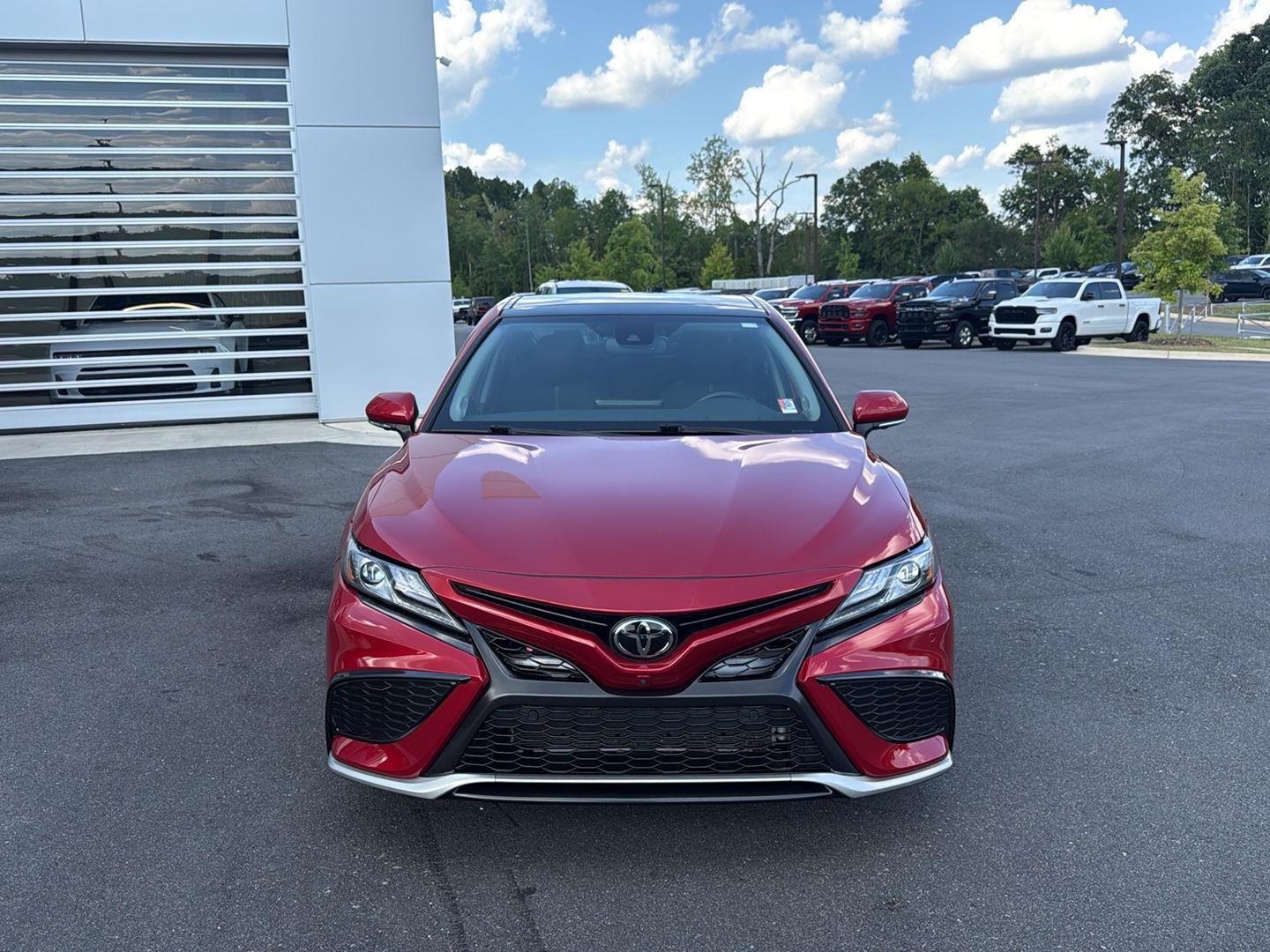 Used 2024 Supersonic Red Toyota XSE V6 image 3