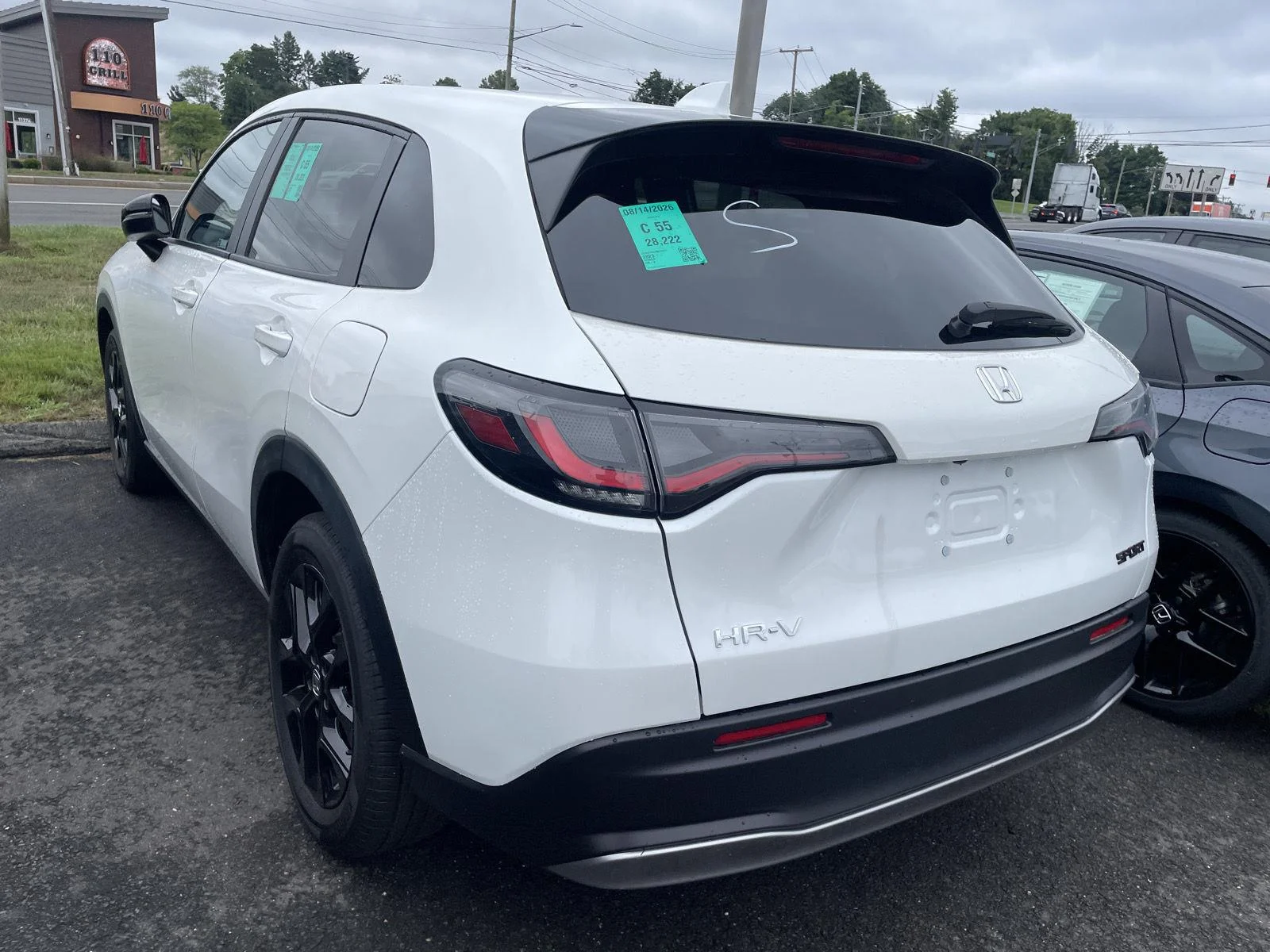 Used 2023 Platinum White Pearl Honda Sport image 4