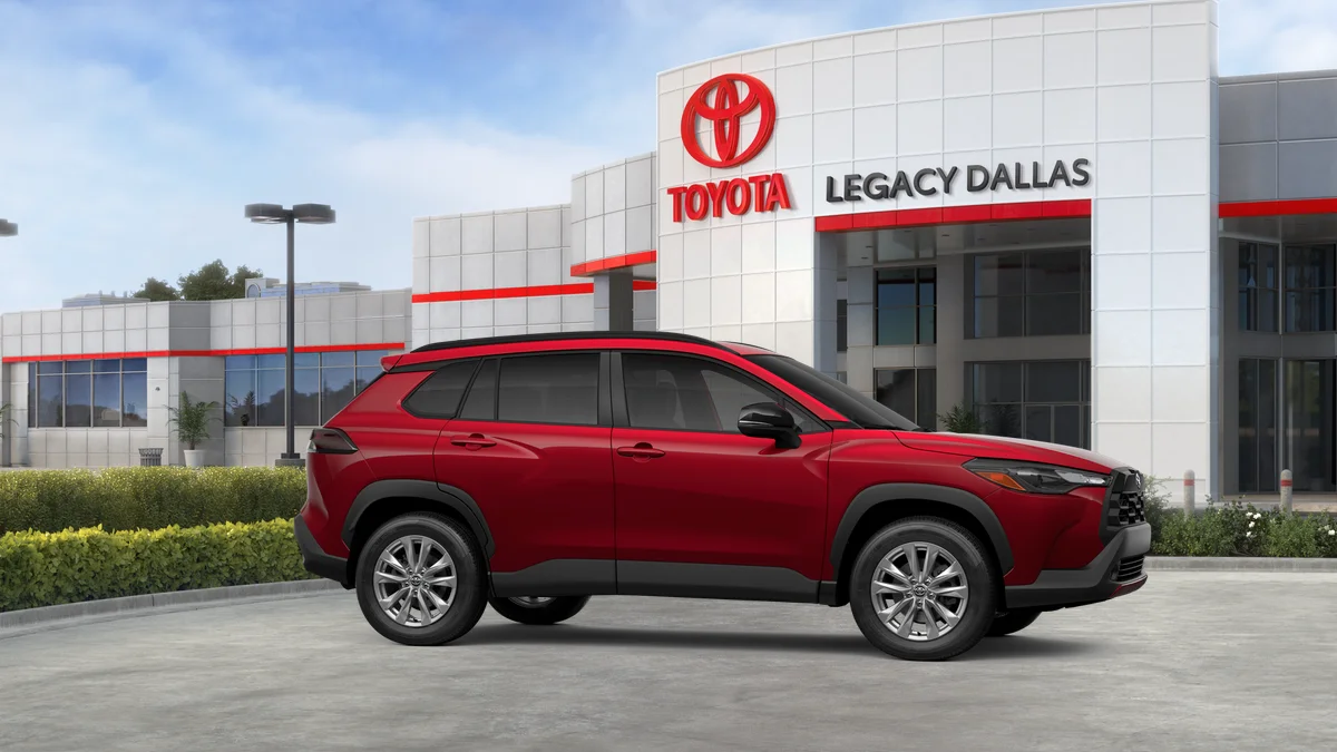 New 2026 Soul Red Crystal Toyota LE image 14