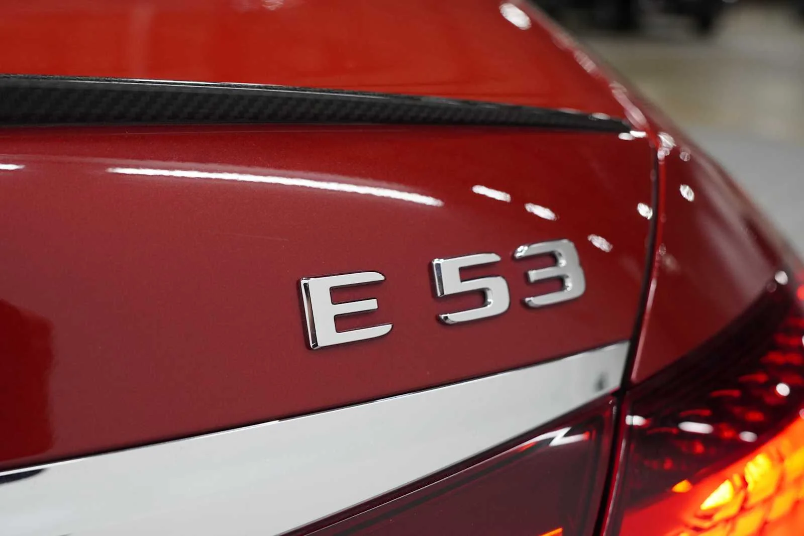 Used 2022 MANUFAKTUR Cardinal Red Mercedes-Benz AMG® E 53 image 9