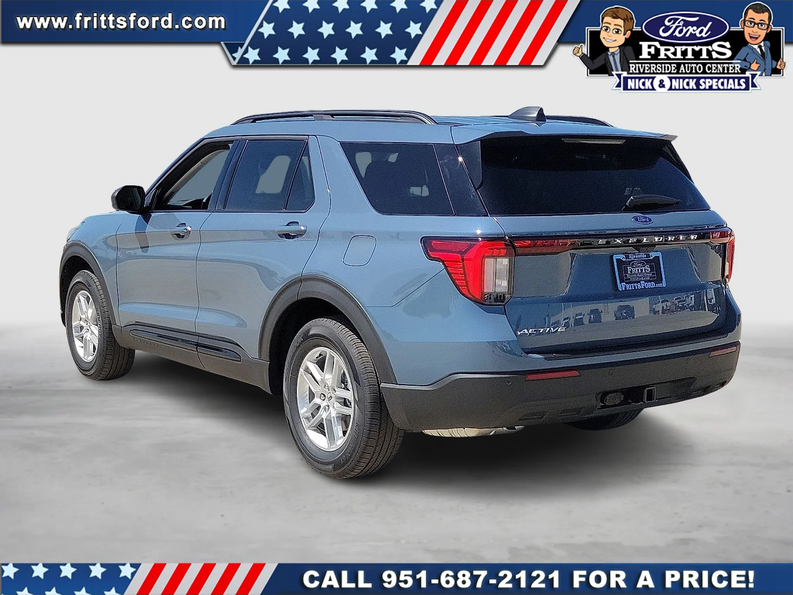 New 2026 Vapor Blue Metallic Ford Active image 2