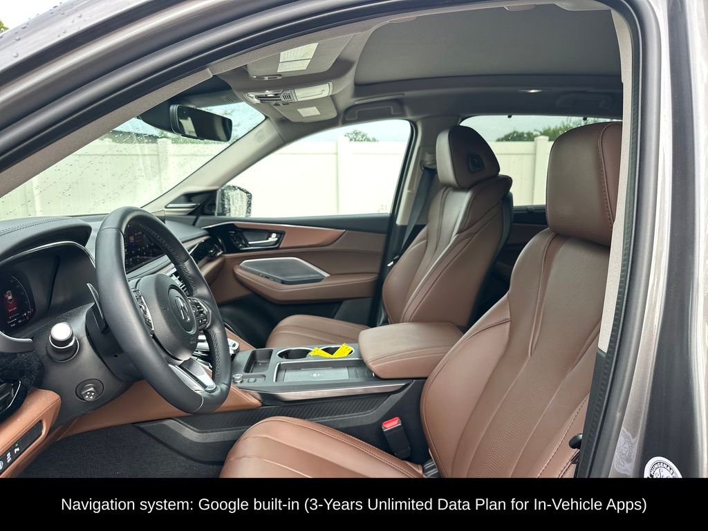 Used 2025 Liquid Carbon Metallic Acura Technology Package image 7