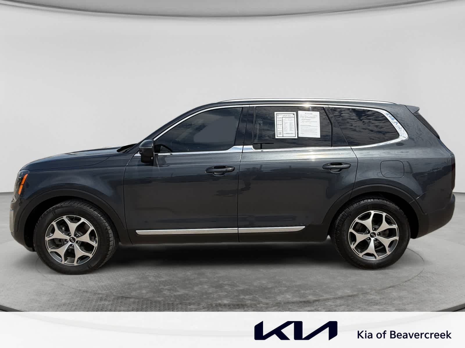 Used 2021 Gravity Grey Kia EX image 8