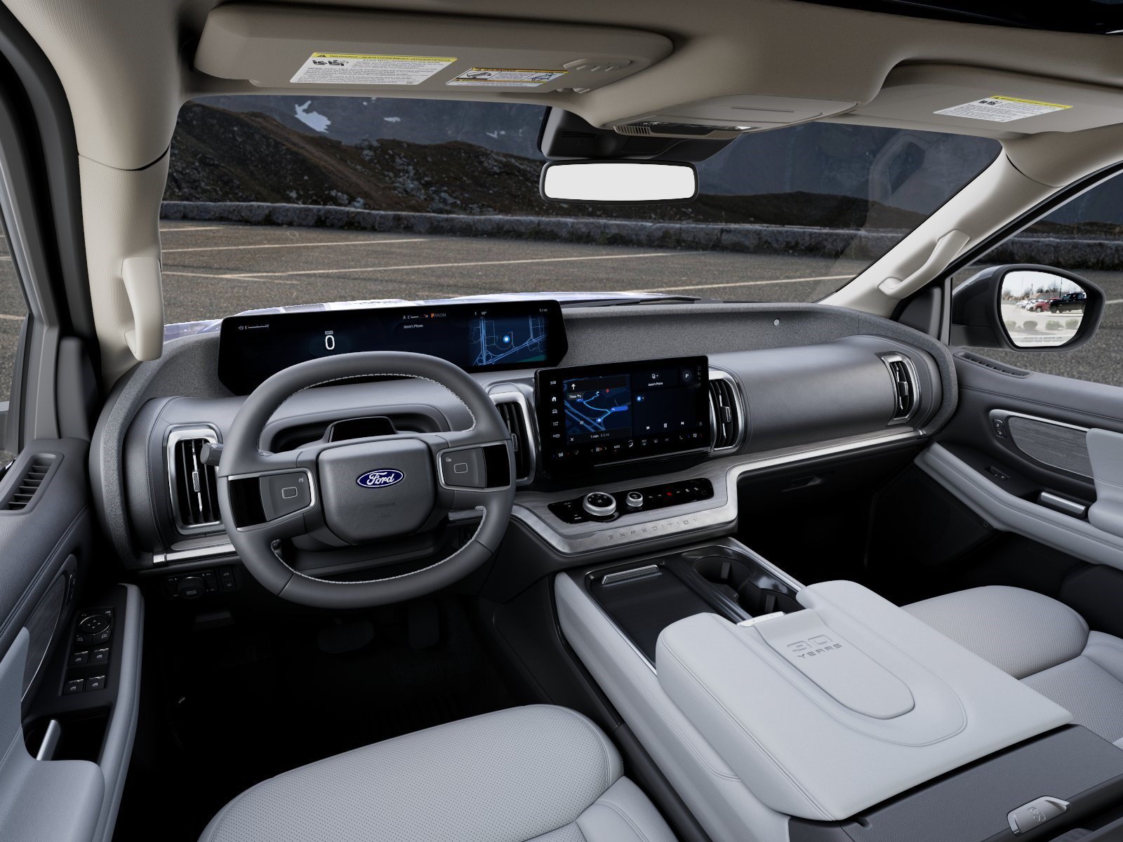 New 2027 Blue Ember Metallic Ford Platinum image 9