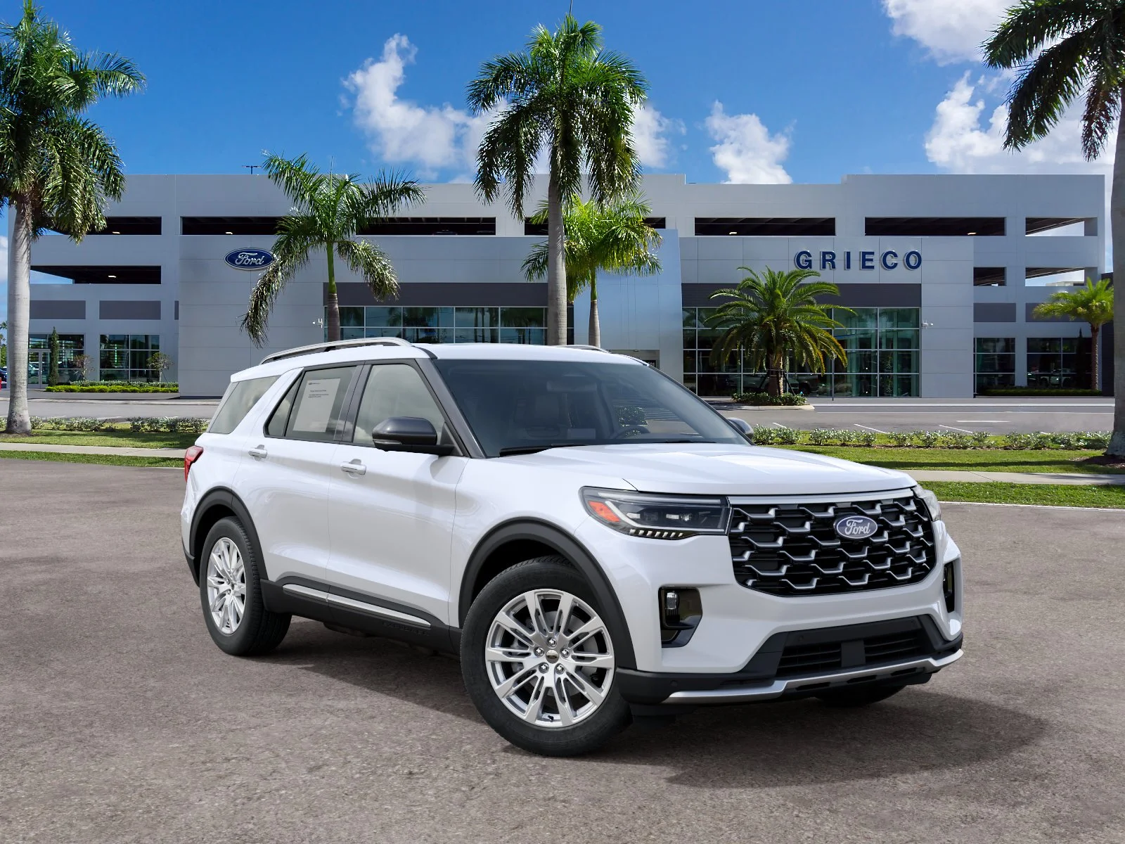 New 2027 Star White Metallic Tri-Coat Ford Platinum™ image 27