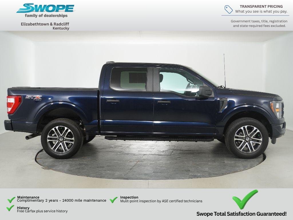 Used 2023 Antimatter Blue Metallic Ford XL image 3