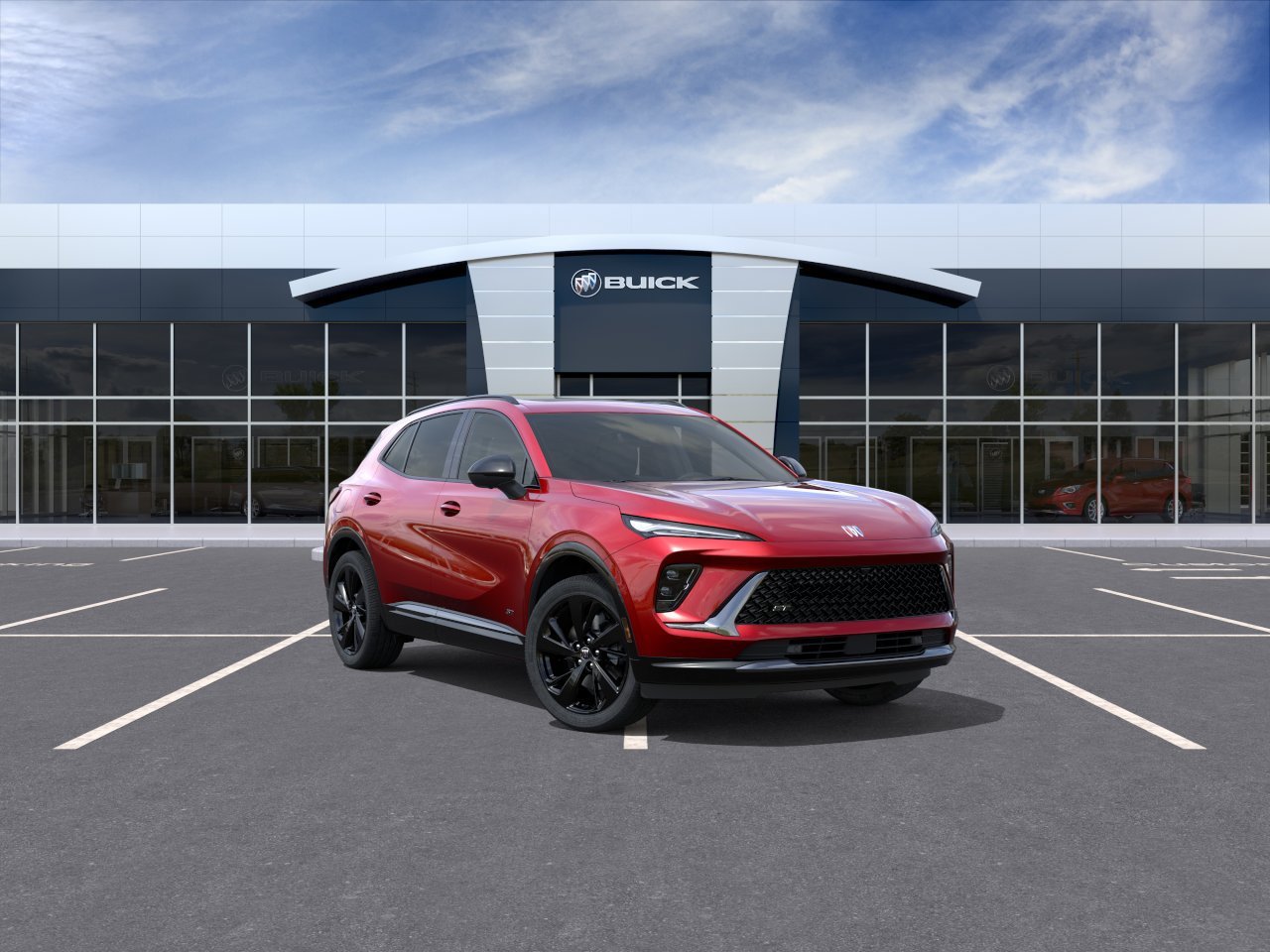 New 2026 Brilliant Red Buick Sport Touring image 1