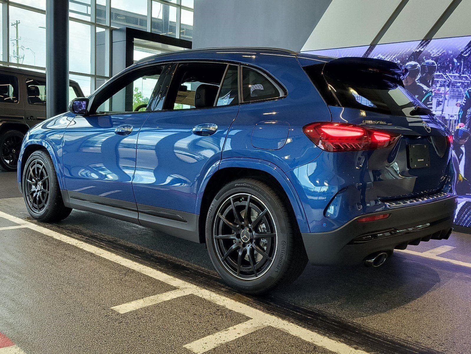 New 2025 Starling Blue Metallic Mercedes-Benz AMG® GLA 35 4MATIC® SUV image 3
