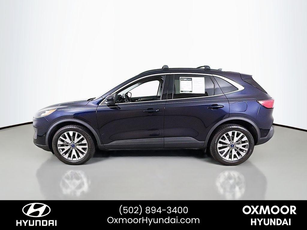 Used 2021 Antimatter Blue Metallic Ford Titanium image 4