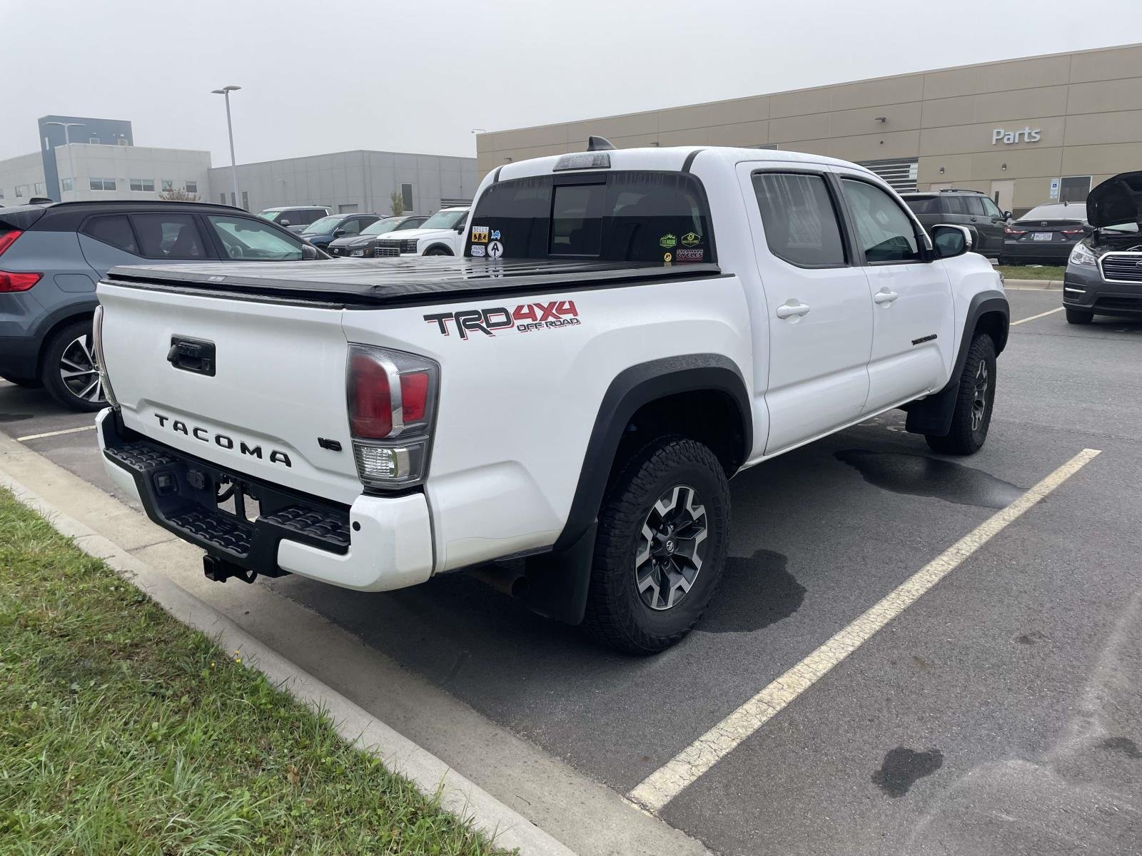 Used 2021 Super White Toyota TRD Off Road image 4