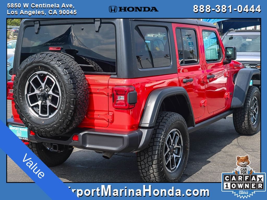 Used 2025 Red Clearcoat Jeep Rubicon image 13