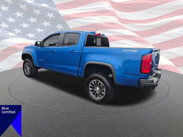 Certified Used 2022 Blue Chevrolet ZR2 image 5